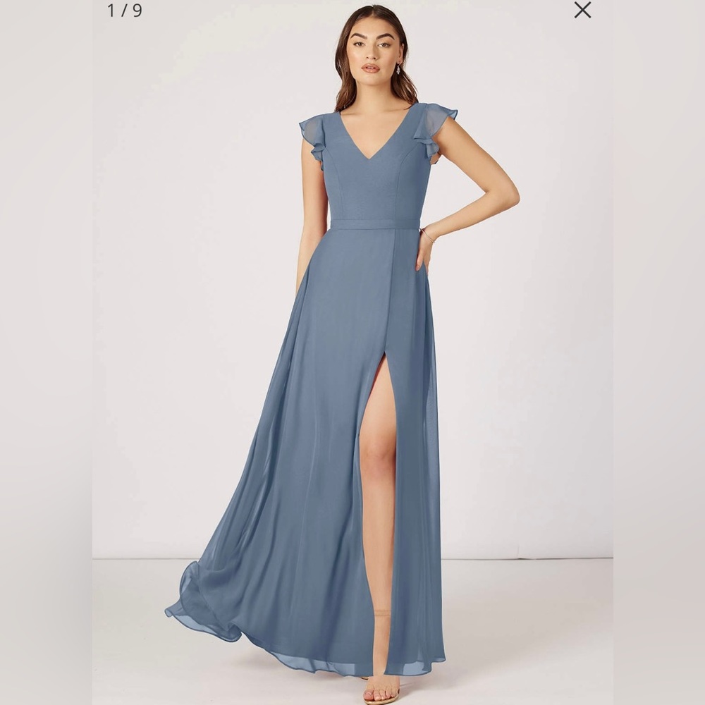 Azazie Dress - Claudine in Twilight, Size A12